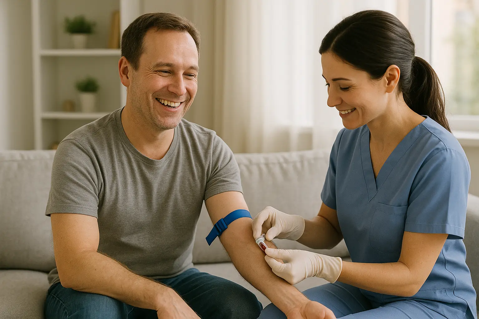 Exámenes a domicilio copago $0 con Isapre Nueva Masvida